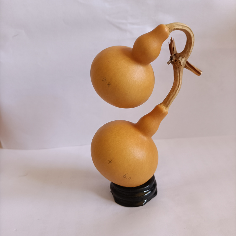 连枝葫芦小摆件实物拍摄