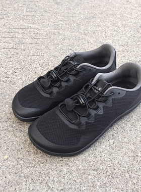 外单出口欧美男女宽楦宽头赤足鞋户外鞋超轻透气防滑零落差休闲鞋