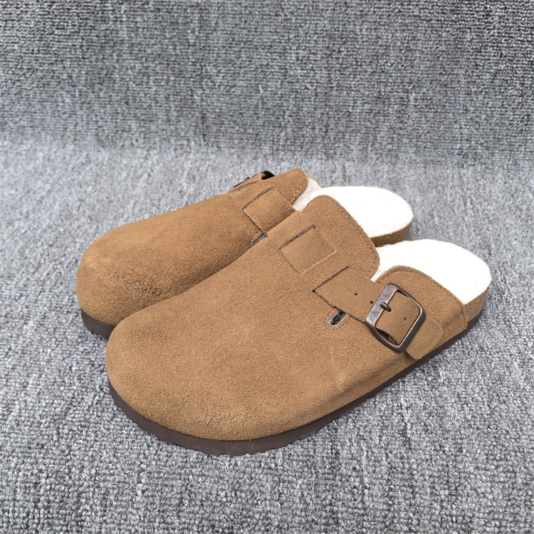 外贸出口宽楦软木防滑耐磨勃肯鞋