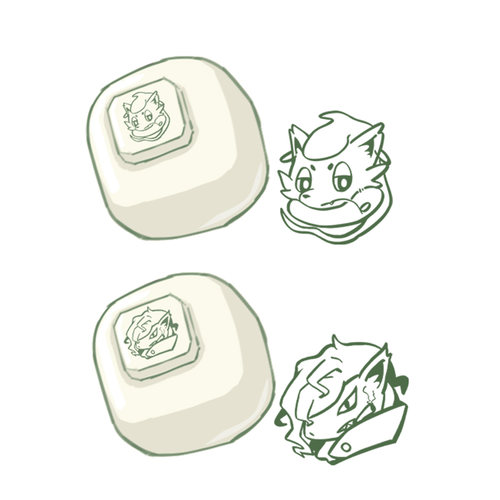 宝可梦pokemon同人索罗乌波印章