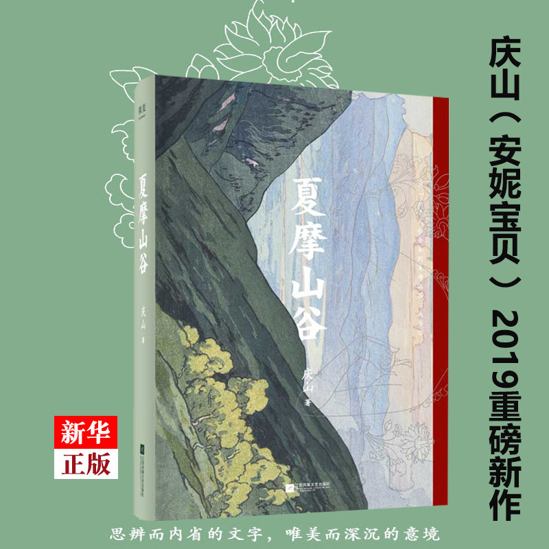 夏摩山谷 正版现货 庆山安妮宝贝著 七月与安生作者 现当代文学 暌违