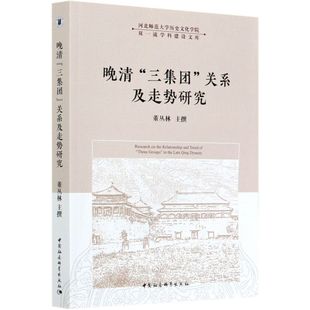 晚清三集团关系及走势研究 河北师范大学历史文化学院双一流学科建设文库 董丛林 中国社会科学出版社 中国军事新华正版