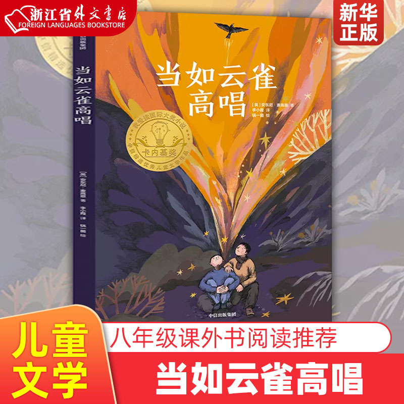 当如云雀高唱/我爱读国际大奖小说 安东尼麦高恩著 2022年百班千人寒假阅读 三四五六年级小学生课外阅读书籍新华正版怎么看?