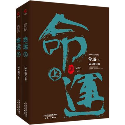 命运上下2册 陆天明当代作品精选 一部全景展现改革开放的长篇小说 那些时代的弄潮儿和他们的事迹将载入史册 新华先锋