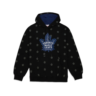正品美潮 mitchell&ness X NHL多伦多枫叶联名街头抓绒卫衣