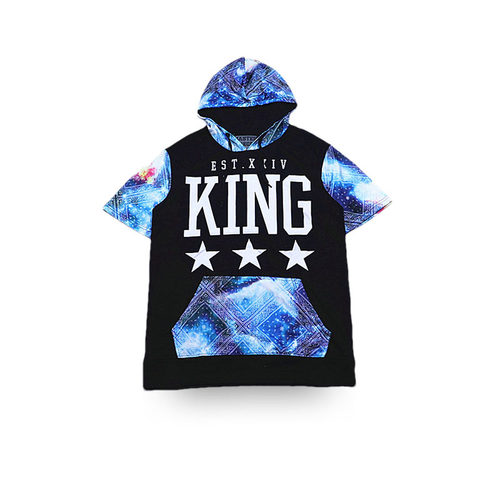 美式街头星空印花短袖