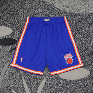 美潮街头 MITCHELL&NESS 纽约尼克斯联名91-92赛季复古篮球短裤