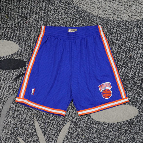 美潮街头 MITCHELL&NESS 纽约尼克斯联名91-92赛季复古篮球短裤