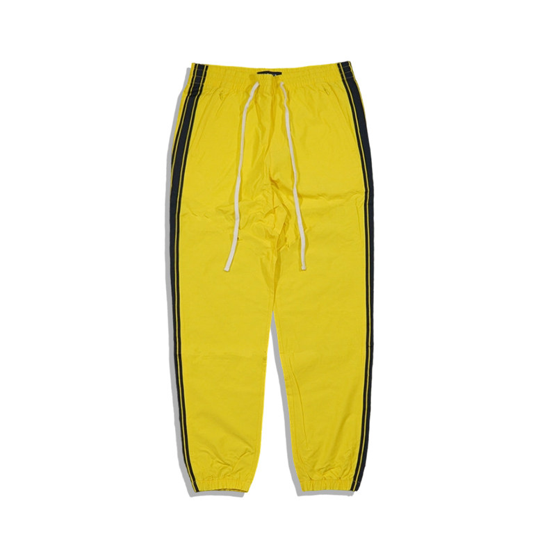 美潮美式街头高街滑板 PACSUN 男士速干面料拼色设计修身休闲长裤