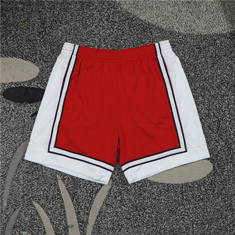 美潮街头 MITCHELL&NESS NCAA UNLV联名1989赛季复古宽松篮球短裤