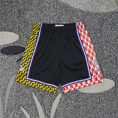 美潮街头 MITCHELL&NESS 巴尔的摩乌鸦联名限定复古宽松篮球短裤