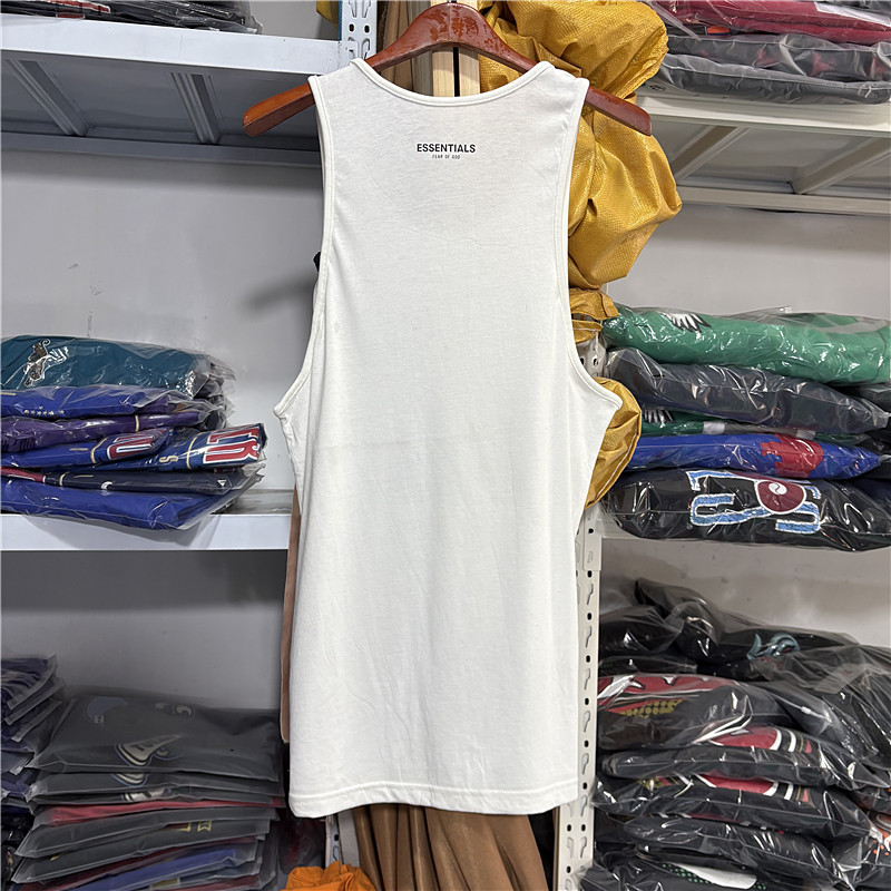 可自选三件装！美潮 FEAR OF GOD ESSENTIALS 基础款混纺宽松背心
