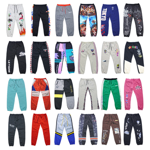 美潮合集 卫裤 REASON 街头滑板印花抓绒休闲运动长裤 美式 杂款