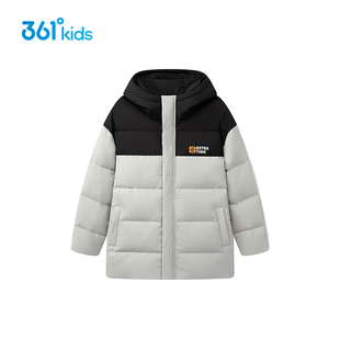马年新年|361度童装男童保暖儿童羽绒服2026新款轻便连帽冬季外套