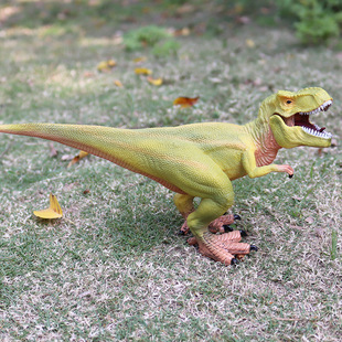 侏罗纪仿真恐龙模型玩具扶姿雷克斯暴龙实心静态霸王龙手办模型