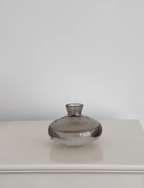 葫芦玻璃花瓶透明插花水养轻奢高级感漏斗插花器ins网红鲜花摆件