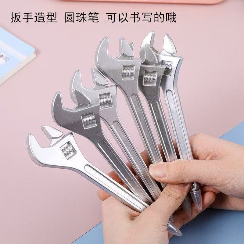 搞怪有趣仿真扳手圆珠笔沙雕文具锤子搞笑笔抽象笔