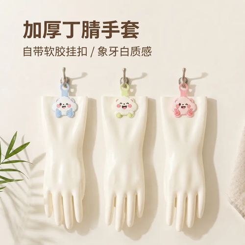 家务防护家务手套防水耐用洗衣洗碗厨房清洁专用手套
