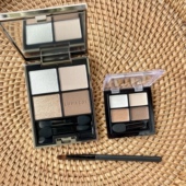 送刷LUNASOL日月晶采眼影猫眼石巧克力大地色15 试色小样