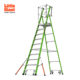 雷都捷特小巨人 多功能折叠人字梯玻璃钢绝缘梯天笼梯登高安全梯
