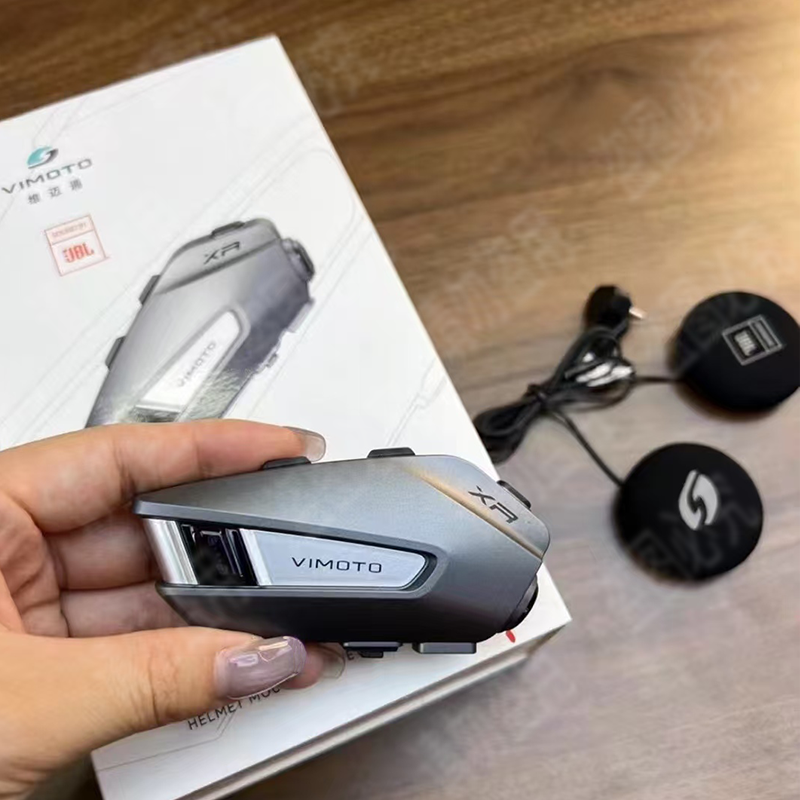 现货新品维迈通V10S摩托车头盔V10蓝牙耳机XR无线防水JBL单元全盔