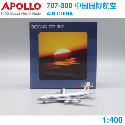 APOLLO 1:400 B707-300 中国国际航空 B-2406 A244071 飞机模型