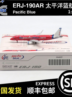 JC WINGS 1:400 ERJ-190AR 太平洋蓝航空 VH-ZPM XX40127