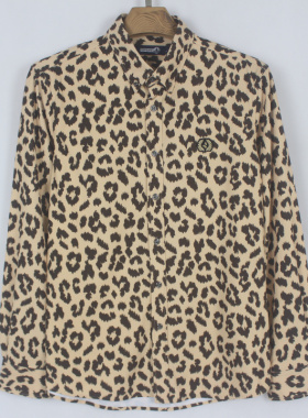 XFC 25男士 秋冬新款 弹力翻领 柔软商务 休闲 长袖衬衫08223