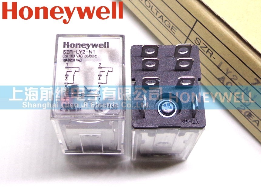 全新原装Honeywell霍尼韦尔 SZR-LY2-N1 100VAC 110VAC进口继电器-封面