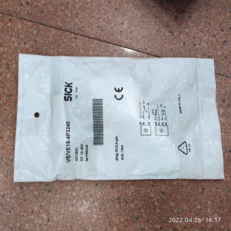 SICK 西克 对射式光电开关 VS/VE18-4P3240/VE18-4P3240全新