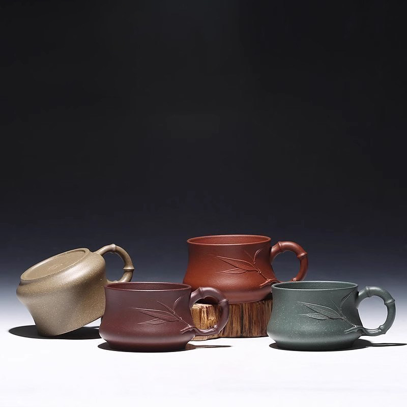 个人专用主人杯单杯紫砂功夫茶杯单个品茗杯小号紫砂杯茶碗小茶杯
