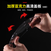 圆形鱼缸盖子定制半圆缸盖板瓷盆防鱼跳缸防猫网透明亚克力上顶盖