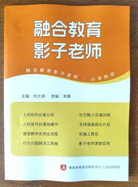 融合教育教具影子老师实操指南·小学版 陪读教具学习资料