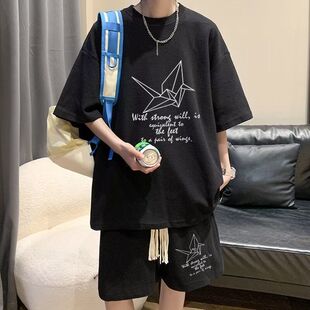 男装HT149华夫格五分套装P20码数M5XL