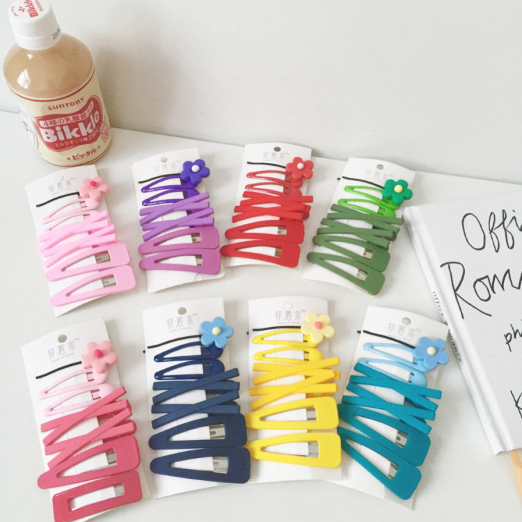 韩国ins少女心泫雅同款花朵牛油果绿一字发夹边夹子在类目 服饰配件/皮带/帽子/围巾, 其他配件中 - 来自Buy2taobao.com提供专业的淘宝代购服务