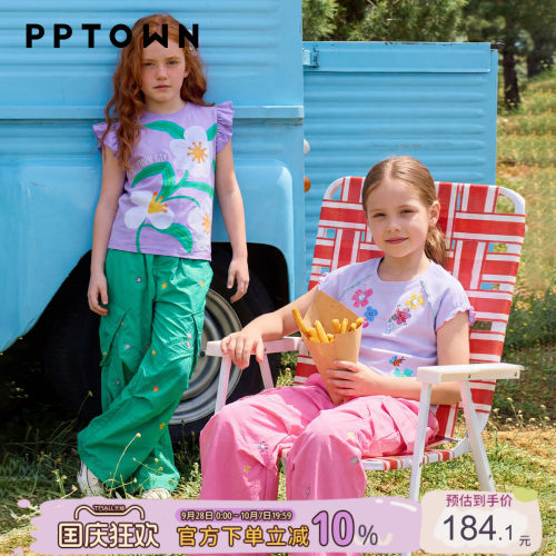 女童工装裤户外夏季薄款2026新款