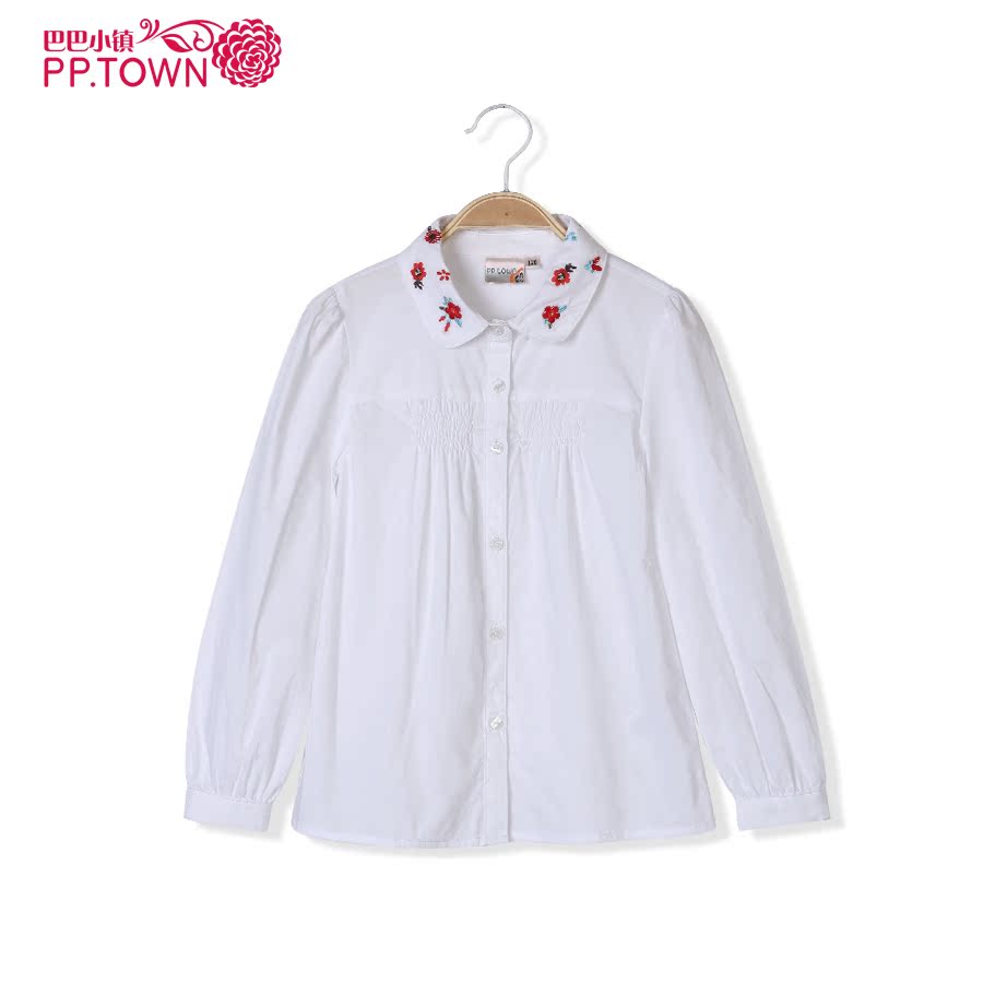 Chemise fille PPTOWN à manche longue - Ref 2084502 Image 4