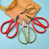 掐丝珐琅画剪刀铝丝彩砂画制作工具剪刀龙风剪景泰蓝工艺画金丝剪