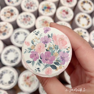 【花卉分装合集】加拿大WT品牌胶带手账装饰花卉diy印花和纸PET打
