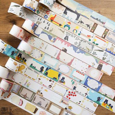 分装便签卷手纸社插画联名