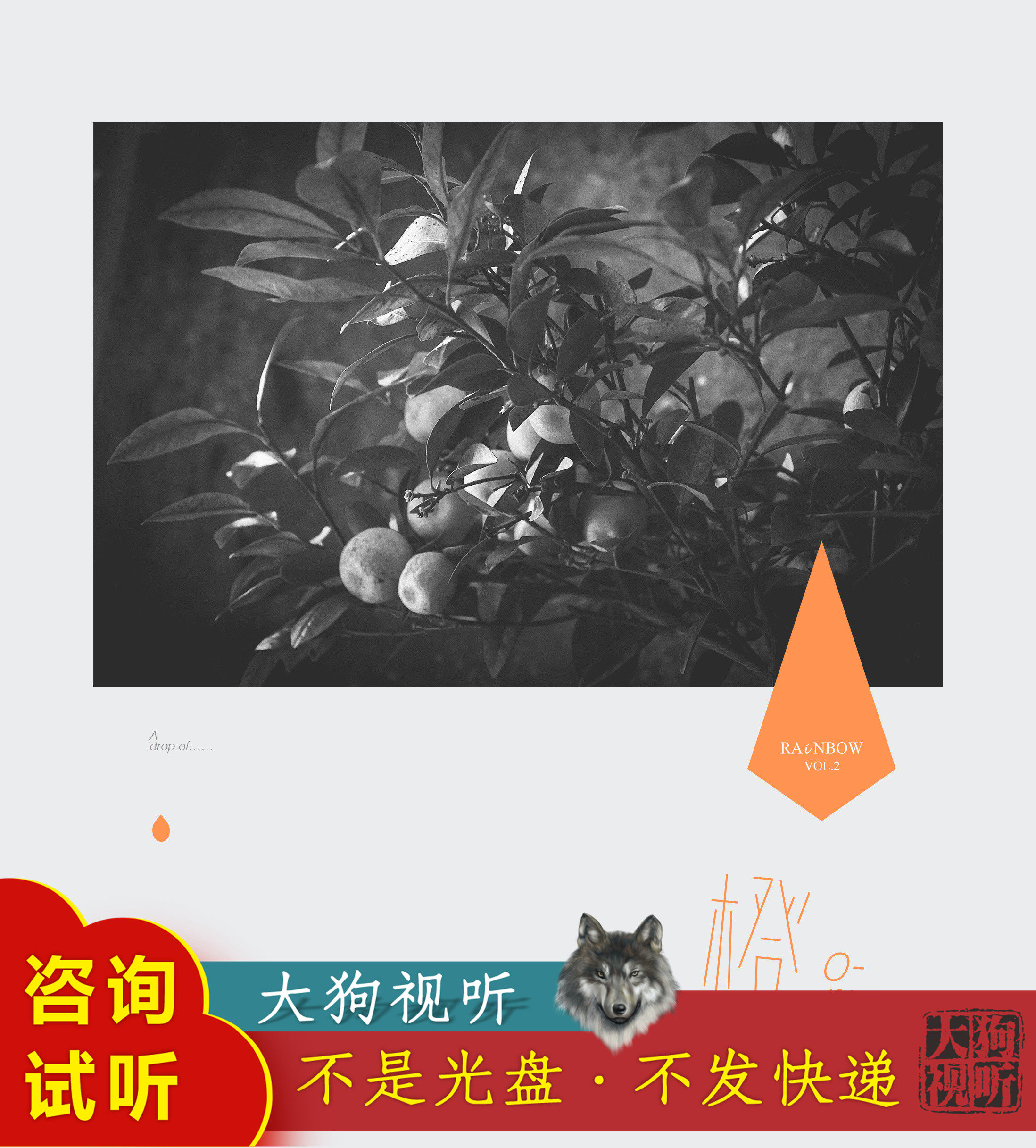 雷雨心 rainbow计划 记念 原版伴奏 立体声 无人声 320k