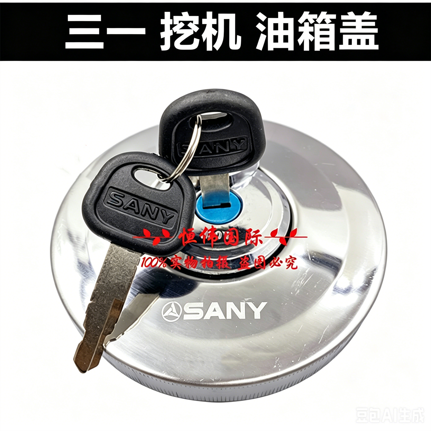 三一油箱盖55 65 75 135 200 215 235 305 三一挖掘机柴油箱盖
