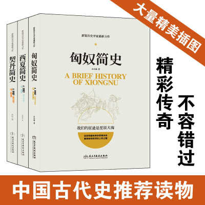 全3册 西夏简史+匈奴简史+契丹简史 中国古代史中国少数民族史西域简史匈奴简史契丹简史中国文学简史中国通史历史知识读物书籍