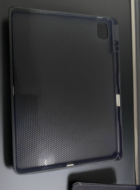 适用2024款 华为擎云C7平板笔槽保护套11.5英寸黑色磨砂壳第二代BBG7-W00硅胶防摔薄右侧带笔槽软壳