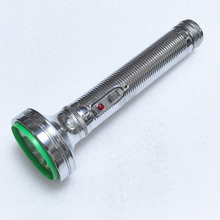 熊猫牌老式铁皮手电筒3节1号电池电筒黄光电筒怀旧装饰摆设收藏