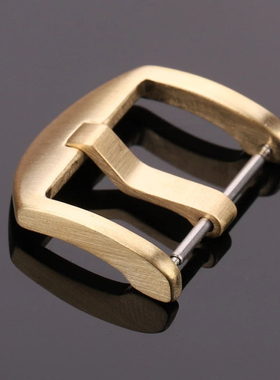 20 22 24 26MM纯铜表扣 氧化变色大飞男表铜表4MM口舌针扣适用