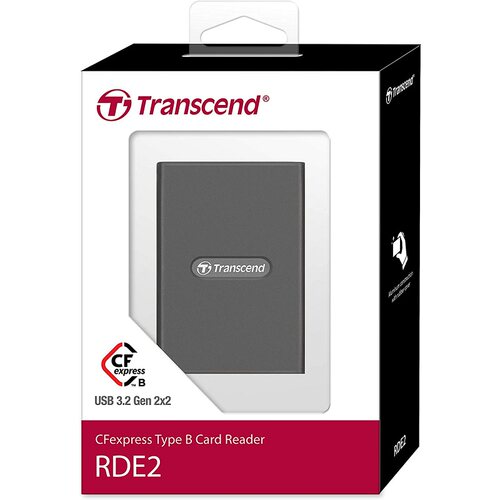 Transcend读卡器TS-RDE2/CRE3读CFexpress TypeB microSD Express