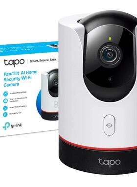 Tp-link Tapo C225 WiFi网络摄影机高清监控镜头旋转式AI侦测安全