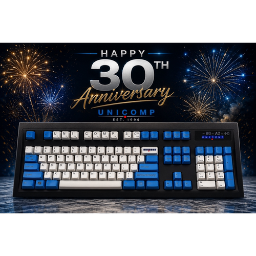 Unicomp 屈蹲弹簧轴机械键盘30周年纪念款 美国代购 正品保证