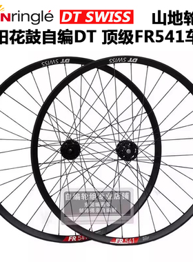 太阳花鼓自编DT车圈FR541速降 越野山地自行车轮组钢塔基 110x148